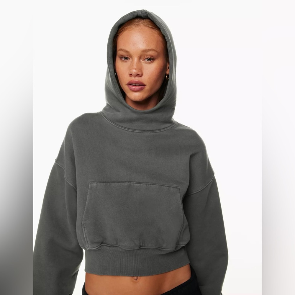 Cozy Fleece Mega Shrunken Snorkel Hoodie
